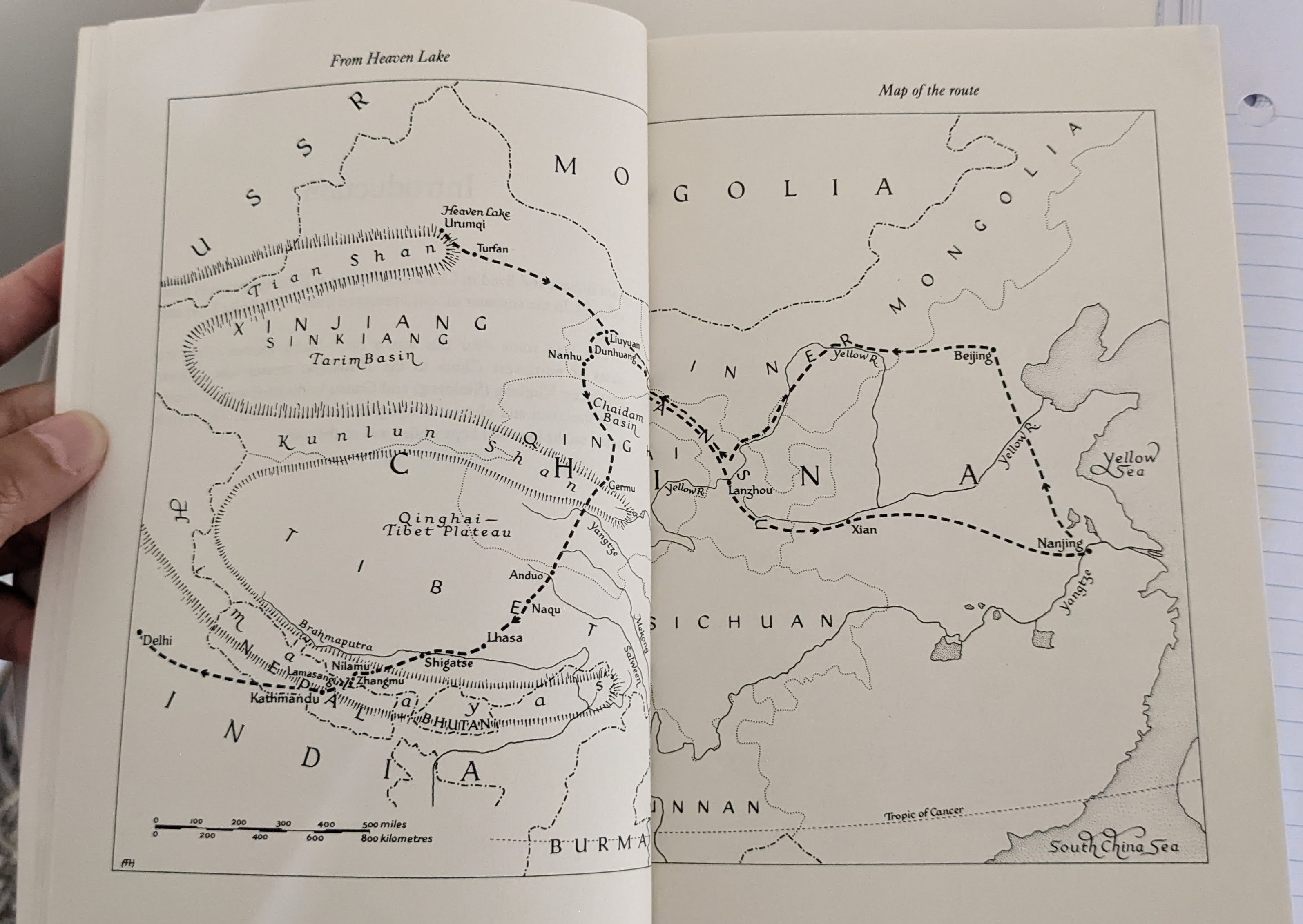 Route map